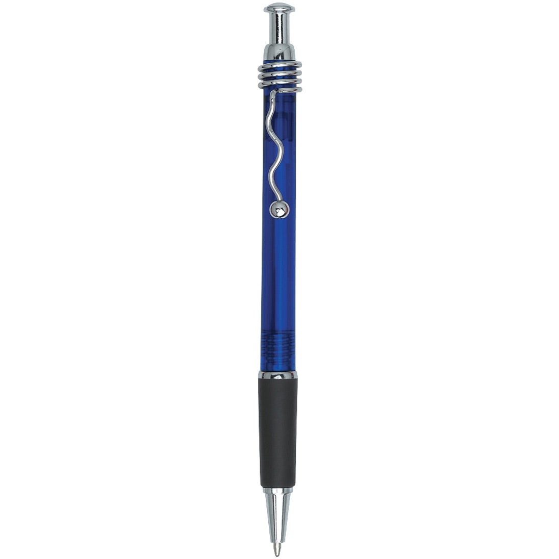 Transparent Blue Wired Pen