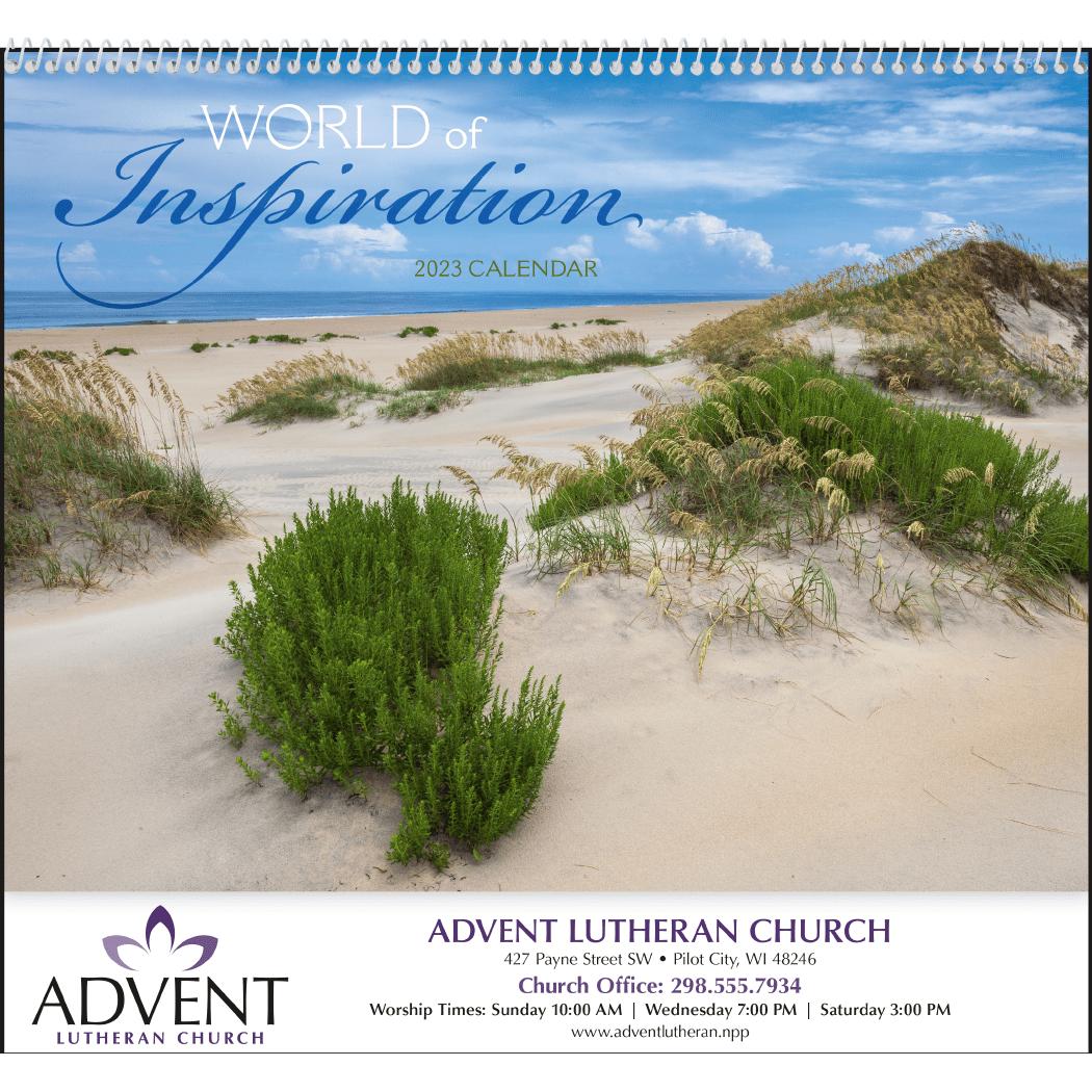 Custom World of Inspiration Appointment Calendars - Promotional Pens Singapore - Gifts VV Free Setup 客製 - Promotional Pens Singapore - Gifts VV See Item World of Inspiration Appointment Calendar