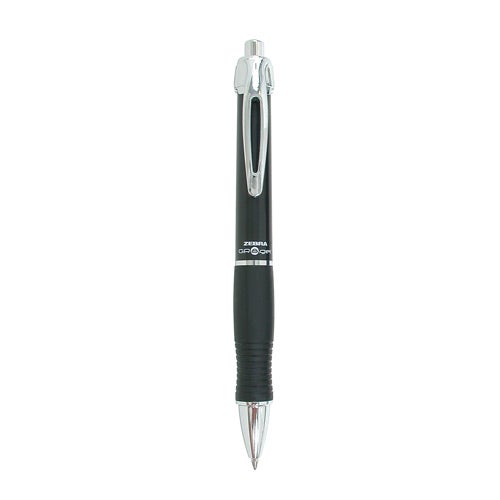 Giveaway Zebra GR8 Retractable Silver Barrel Pens - Promotional Pens Singapore - Gifts VV Free Setup 客製 - Promotional Pens Singapore - Gifts VV Black Zebra GR8 Retractable Silver Barrel Pen