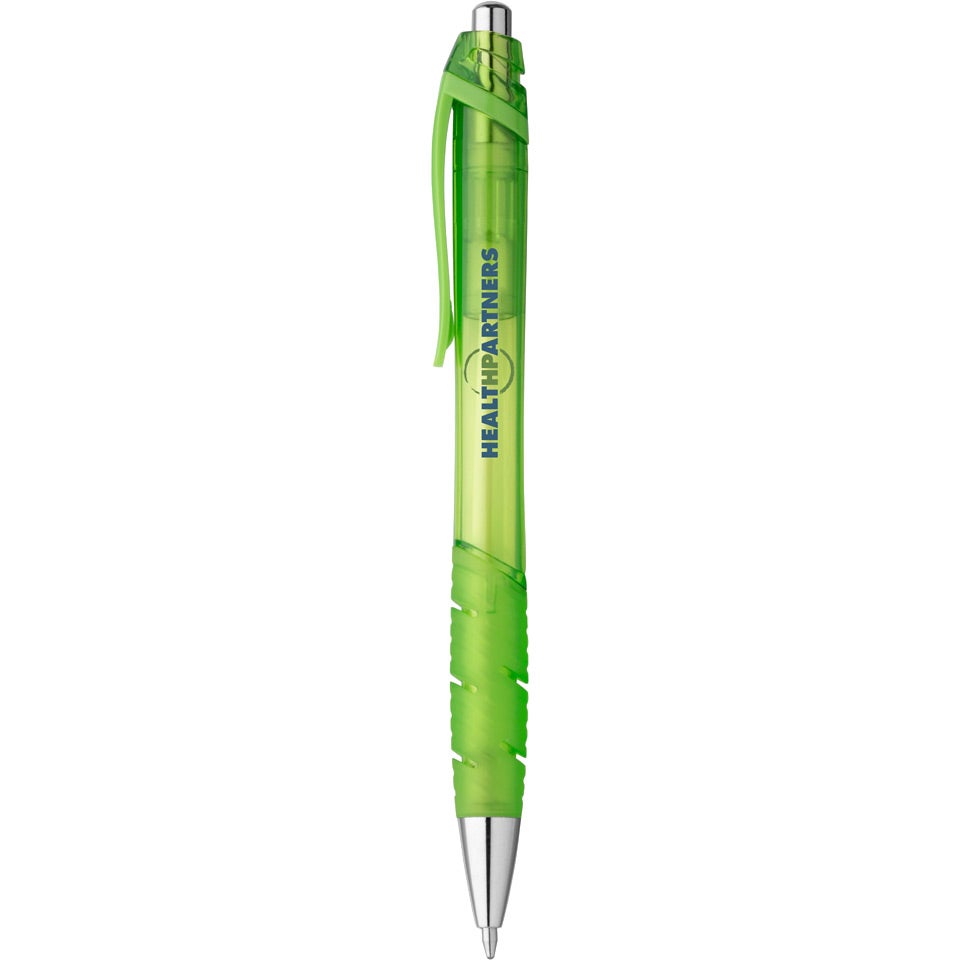 Imprinted Zing Translucent Ballpoint Pens - Promotional Pens Singapore - Gifts VV Available in 9 exciting item colors 客製 - Promotional Pens Singapore - Gifts VV Lime Green Zing Translucent Ballpoint Pen